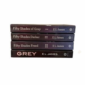 Fifty Shades Book Set (BONUS book: Grey) by E L James